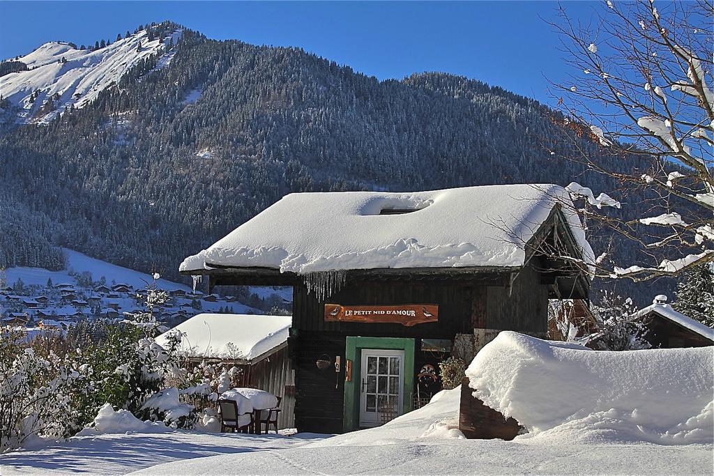 Micro-Lodge, Le Petit Nid D'Amour Montriond Ngoại thất bức ảnh