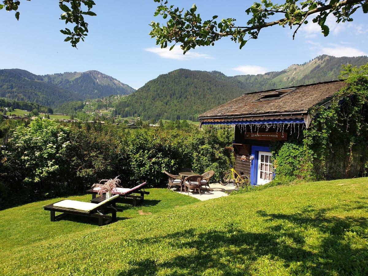 Micro-Lodge, Le Petit Nid D'Amour Montriond Ngoại thất bức ảnh