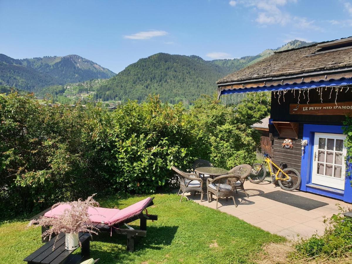 Micro-Lodge, Le Petit Nid D'Amour Montriond Ngoại thất bức ảnh